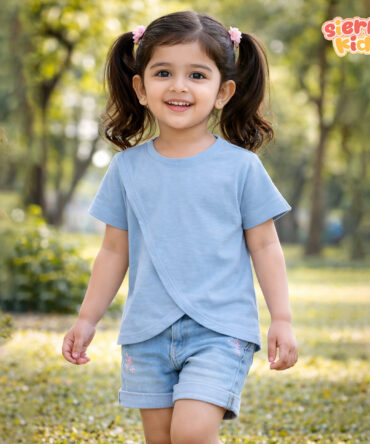 Sierra Kids Baby Slit T-Shirt | Comfy & Playful (Ages 1–10)