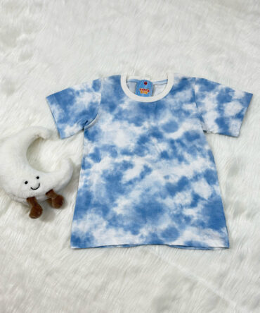 Sierra Kids Cloud Batik T-Shirt | Comfortable & Stylish (Ages 4–10)