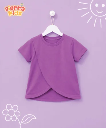 Sierra Kids Baby Slit T-Shirt | Comfy & Playful (Ages 1–10)